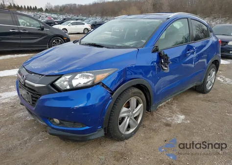 2018 Honda Hr-V Ex-L z USA, uszkodzony, nr VIN 3CZRU6H70JM700805